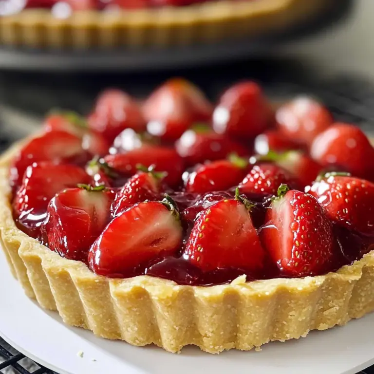 strawberry tart