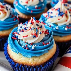 4th of July Cupcakes