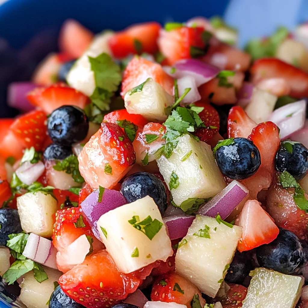 4th of July Fruit Salsa