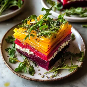Beet Terrine With Herbed Goat Cheese