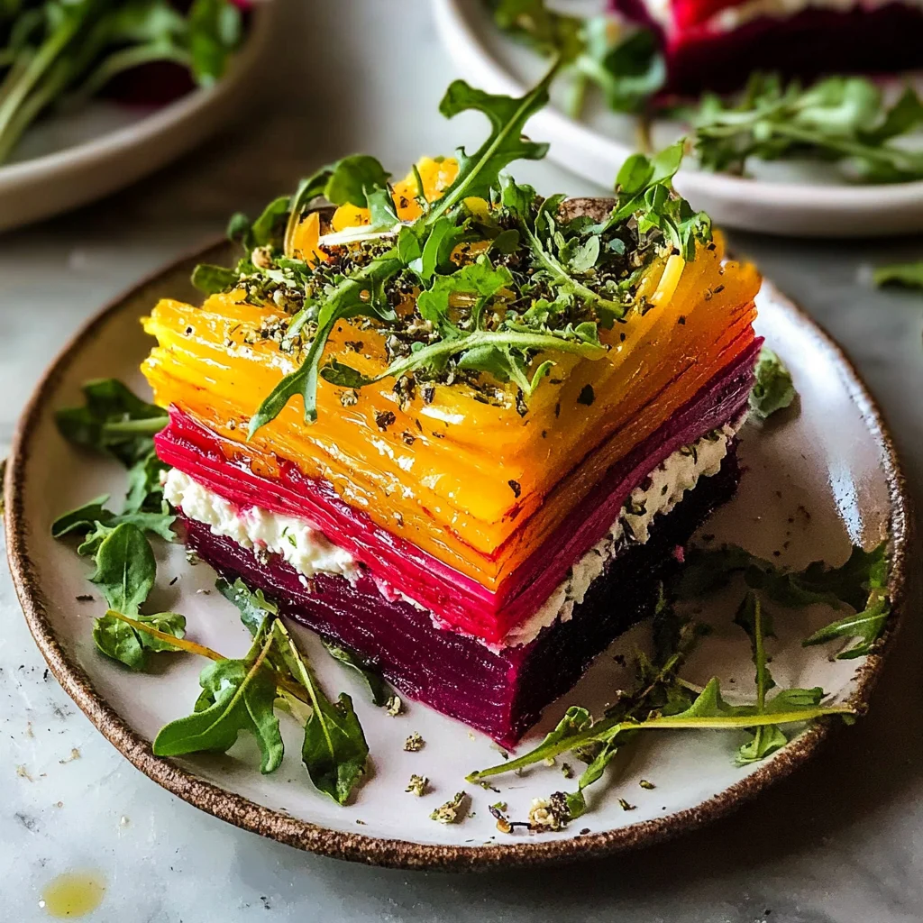 Beet Terrine With Herbed Goat Cheese