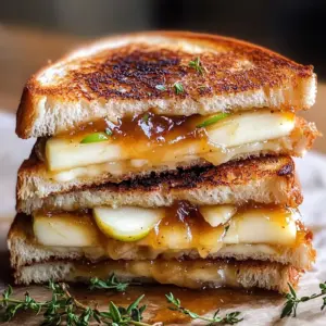 Best Apple Butter Brie Grilled Cheese – A Sweet & Savory Delight