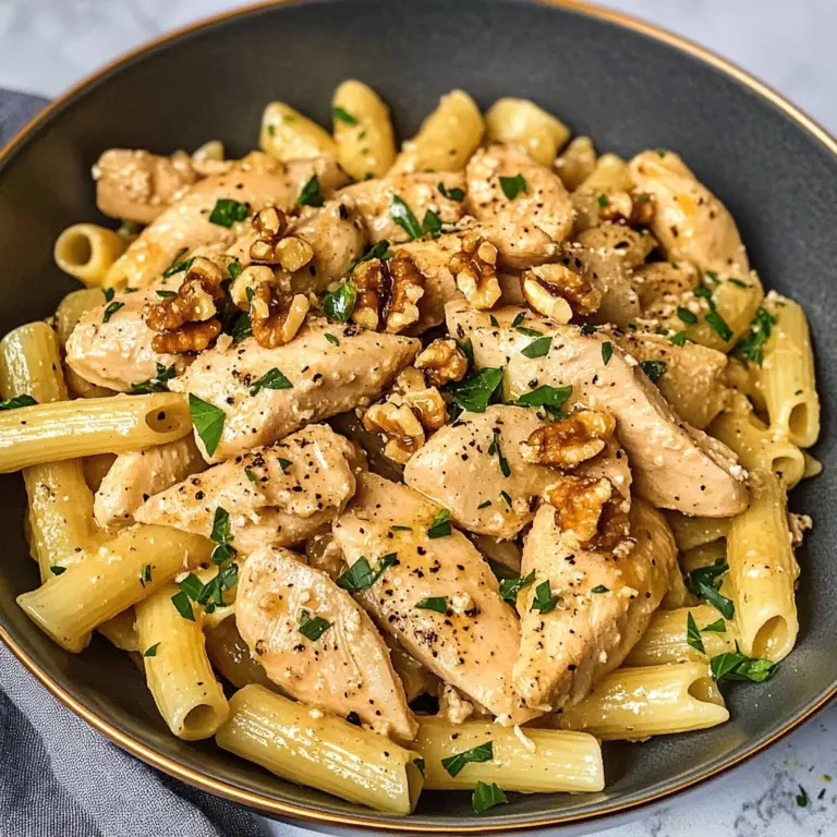 Brown Butter Pasta with Chicken
