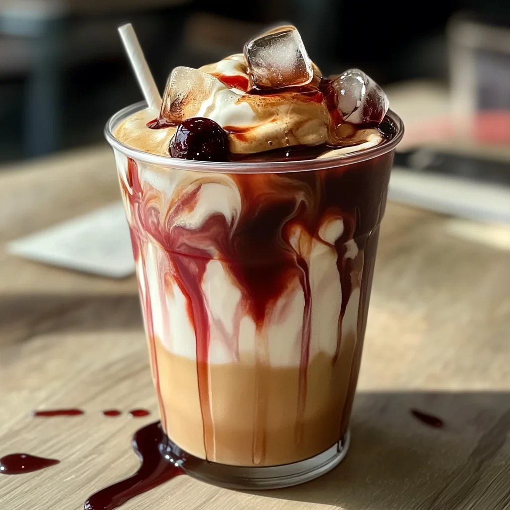 Cherry Vanilla Iced Latte Bliss: Your Ultimate Summer Refreshment