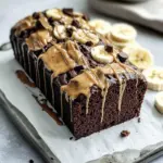 Chocolate Peanut Butter Banana Bread