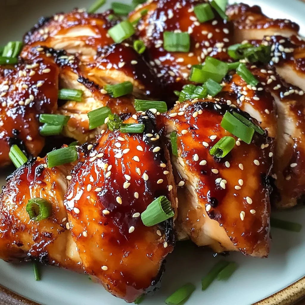 Crispy Japanese BBQ Chicken Thighs
