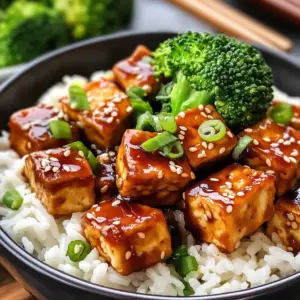 Crockpot Vegan Teriyaki Tofu with Broccoli