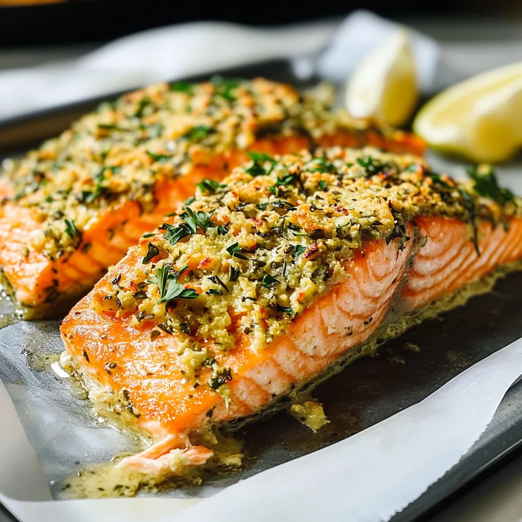 Dijon Baked Salmon