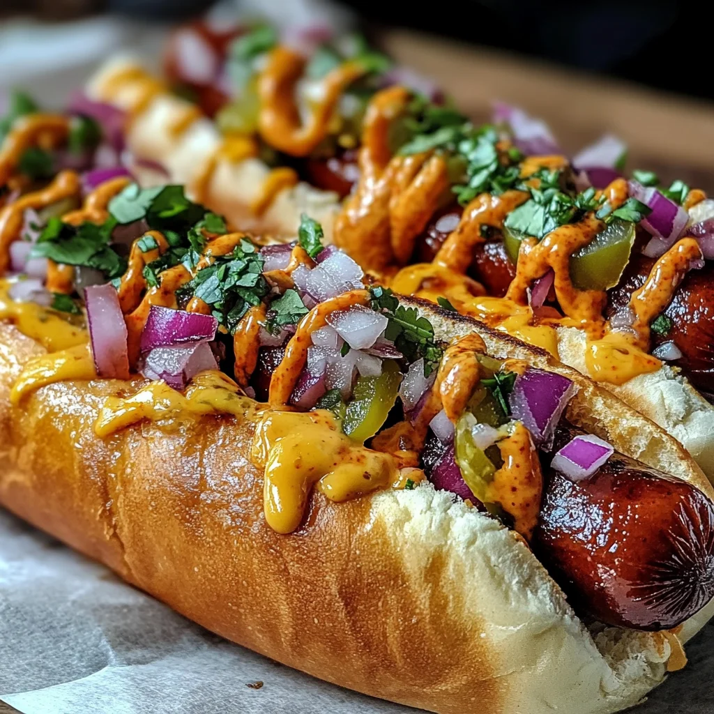 Flavorful Firecracker Hot Dogs