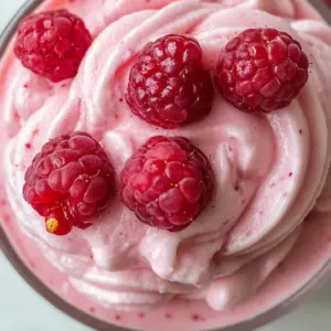 Fresh Raspberry Cloud Mousse