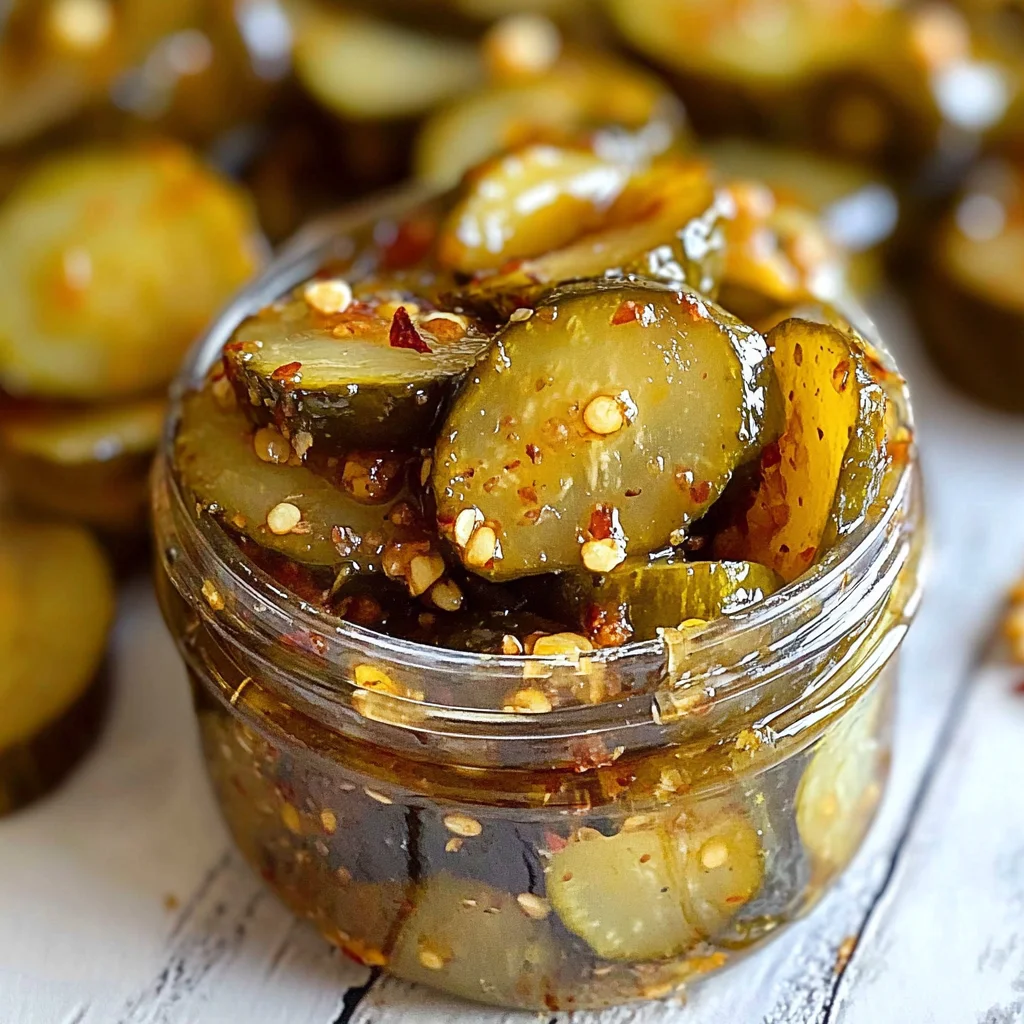How to Make Spicy Pickles from Store Bought