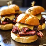 Instant Pot Glazed Corned Beef Sliders