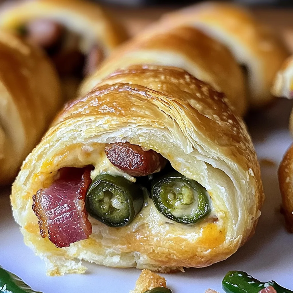 Jalapeño Popper Pigs in a Blanket
