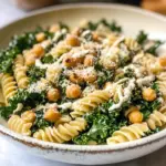 Kale Caesar Pasta Salad