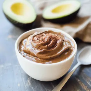 Keto Chocolate Avocado Pudding