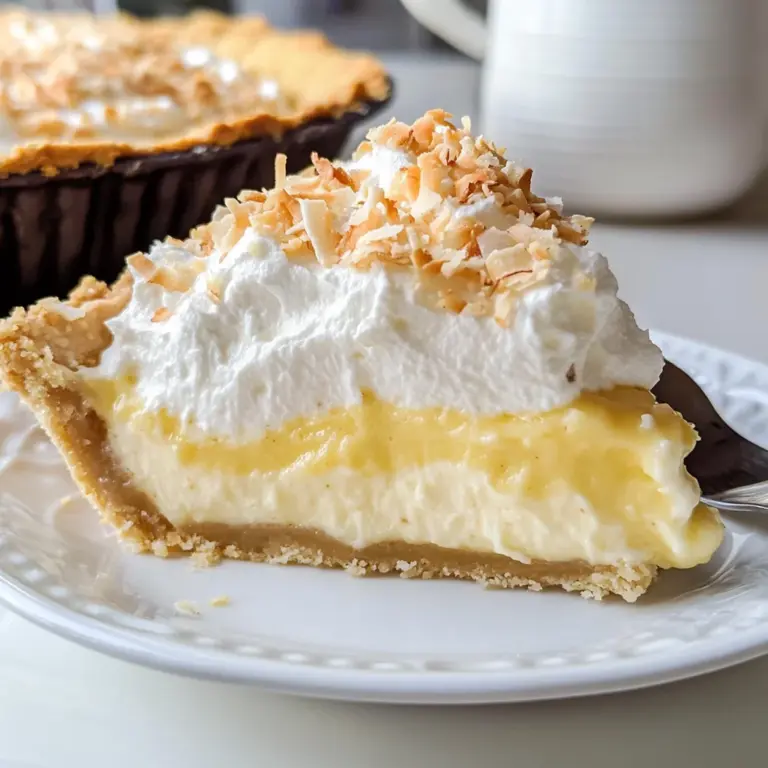 Keto Coconut Cream Pie