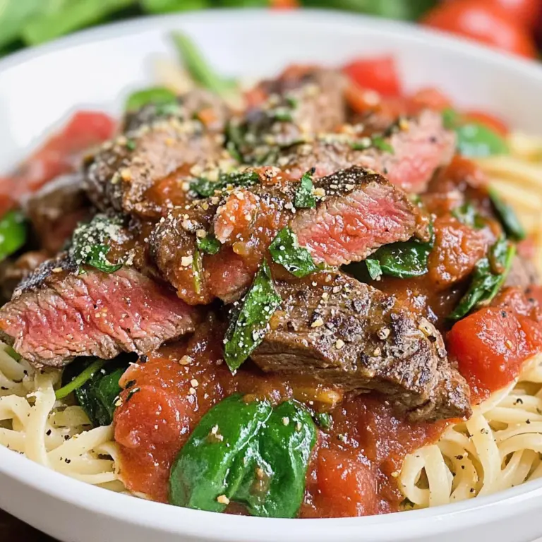 Keto Steak Marinara