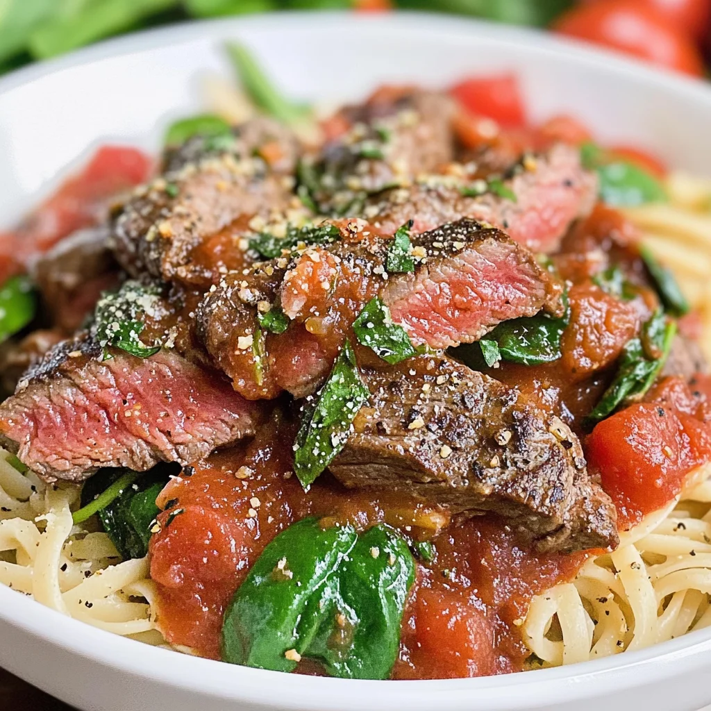 Keto Steak Marinara