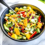 Mango Cucumber Summer Slaw