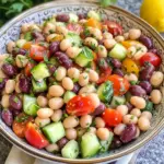 Mediterranean Bean Salad: Easy, Healthy & Flavorful Recipe