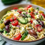 Mouthwatering Mediterranean Orzo Salad - Homefoodkitchen