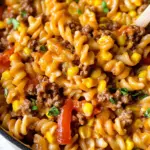 One Pot Cheesy Taco Pasta