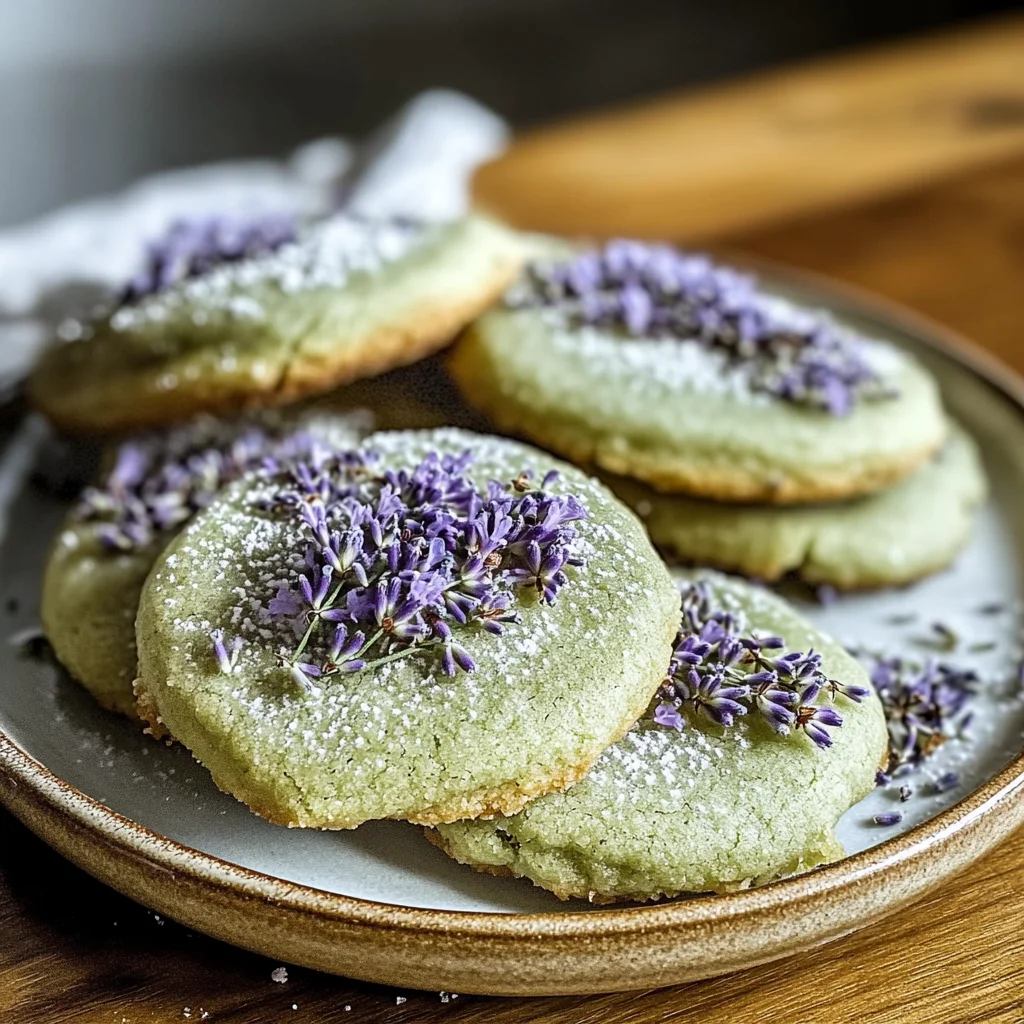 Perfect Matcha Lavender Sugar Cookies for a Blissful Treat