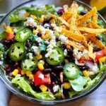 Southwestern Salad with Southwestern Vinaigrette Dressing