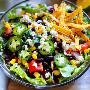 Southwestern Salad with Southwestern Vinaigrette Dressing
