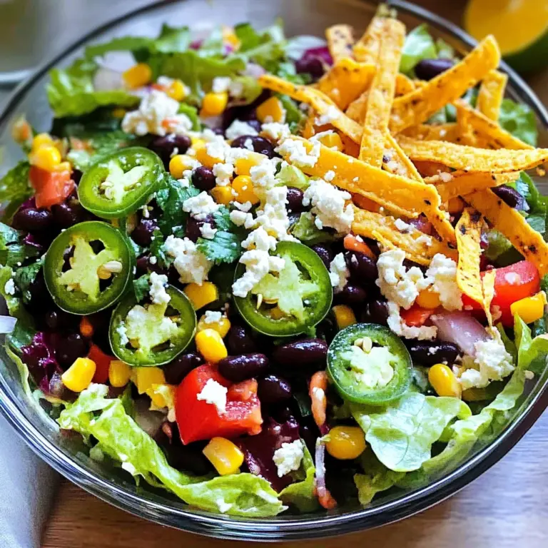 Southwestern Salad with Southwestern Vinaigrette Dressing