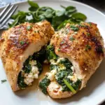 Spinach Feta Stuffed Chicken Recipe