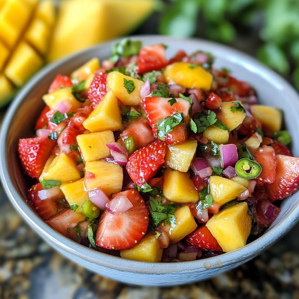 Strawberry Mango Salsa