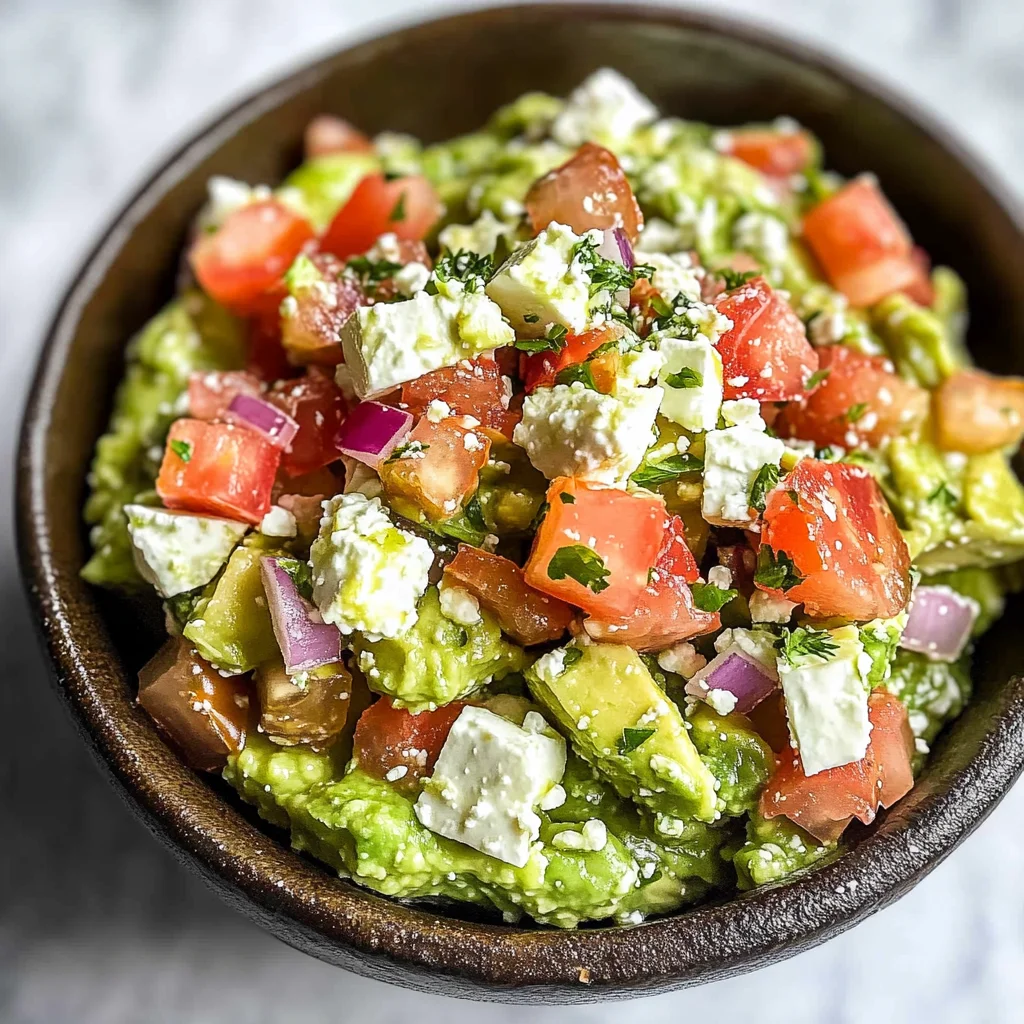 The Best Avocado Feta Dip
