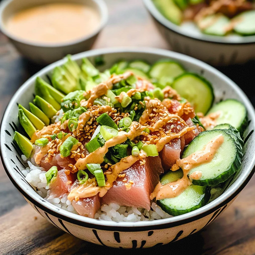 Tuna Sushi Bowl Recipe