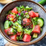Watermelon Shiso Salad