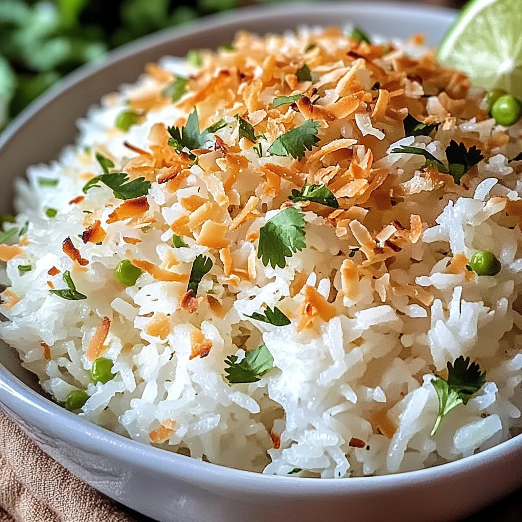 Zesty Lime & Coconut Rice Recipe