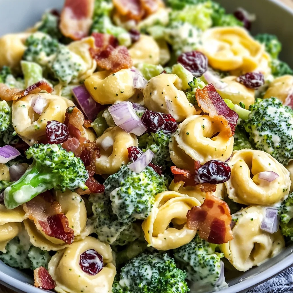 Best Broccoli and Tortellini Salad