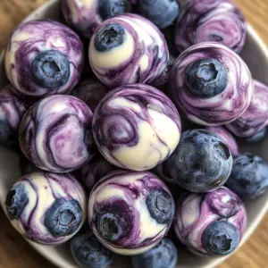 Blueberry Greek Yogurt Bites | Healthy Morning Bites Snack