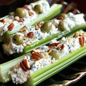 Cream Cheese Stuffed Celery