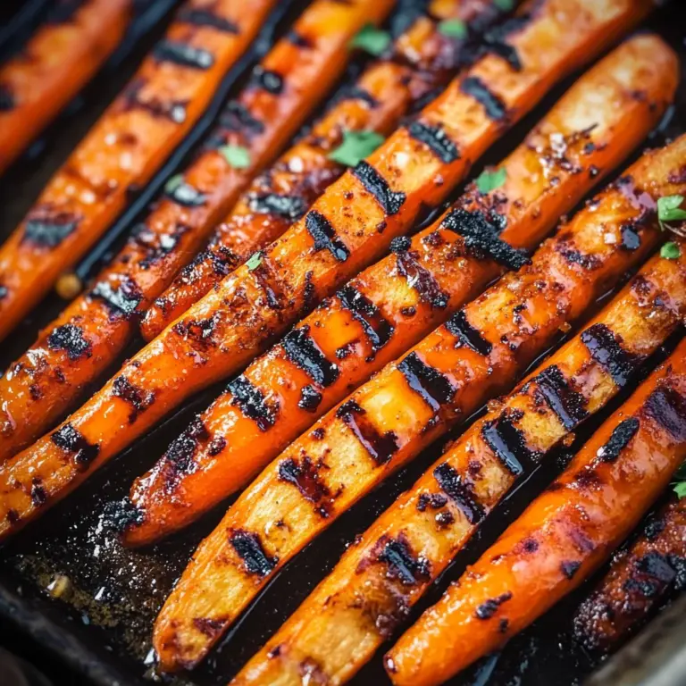 Grilled and Glazed Carrots Recipe