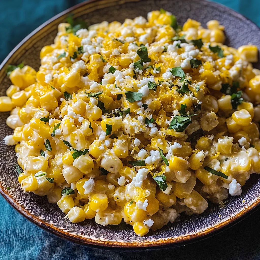 Mexican Corn Salad Recipe with Citrus Aioli
