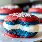 Patriotic 4th of July Whoopie Pies