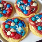 Red White and Blue Cookies