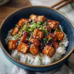 Teriyaki Tofu Rice Bowl